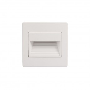 DK3050-WH Светильник встраиваемый в стену, IP 20, LED 3000, 1 Вт, белый, пластик в Златоусте - zlatoust.ok-mebel.com | фото 3