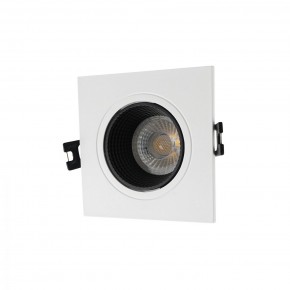 DK3071-WH+BK Встраиваемый светильник, IP 20, 10 Вт, GU5.3, LED, белый/черный, пластик в Златоусте - zlatoust.ok-mebel.com | фото