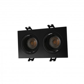 DK3072-BK Встраиваемый светильник, IP 20, 10 Вт, GU5.3, LED, черный/черный, пластик в Златоусте - zlatoust.ok-mebel.com | фото