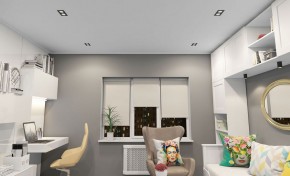 DK3072-BK+WH Встраиваемый светильник, IP 20, 10 Вт, GU5.3, LED, черный/белый, пластик в Златоусте - zlatoust.ok-mebel.com | фото 2