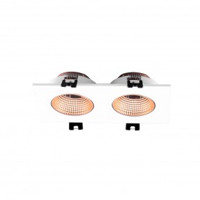 DK3072-WBR Встраиваемый светильник, IP 20, 10 Вт, GU5.3, LED, белый/бронзовый, пластик в Златоусте - zlatoust.ok-mebel.com | фото 2