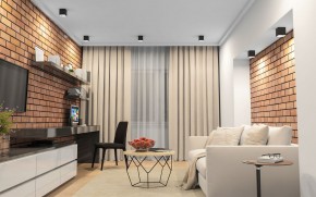 DK3080-BW+BK Светильник накладной IP 20, 10 Вт, GU5.3, LED, черно-белый/черный, пластик в Златоусте - zlatoust.ok-mebel.com | фото 2