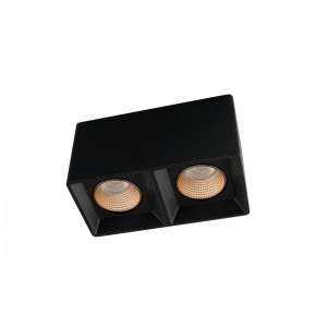 DK3085-BK+BR Светильник накладной IP 20, 10 Вт, GU5.3, LED, черный/бронзовый, пластик в Златоусте - zlatoust.ok-mebel.com | фото