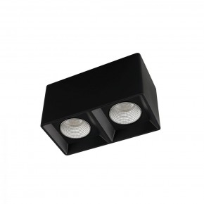 DK3085-BK+CH Светильник накладной IP 20, 10 Вт, GU5.3, LED, черный/хром, пластик в Златоусте - zlatoust.ok-mebel.com | фото