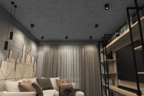 DK3090-BK+CH Светильник накладной IP 20, 10 Вт, GU5.3, LED, черный/хром, пластик в Златоусте - zlatoust.ok-mebel.com | фото 2