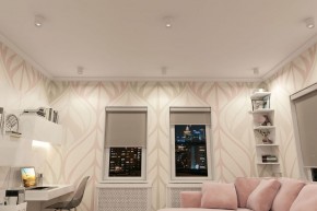 DK3090-WH+CH Светильник накладной IP 20, 10 Вт, GU5.3, LED, белый/хром, пластик в Златоусте - zlatoust.ok-mebel.com | фото 2