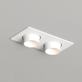 DK3122-WH Встраиваемый светильник, IP20, до 15 Вт, LED, GU5,3, белый, пластик в Златоусте - zlatoust.ok-mebel.com | фото