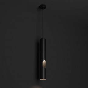 DK4045-BK Подвесной светильник, с декоративным вырезом, IP 20, до 15 Вт, LED, GU10, черный, алюминий в Златоусте - zlatoust.ok-mebel.com | фото 2