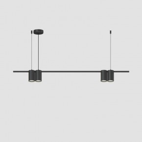 DK4061-BK Подвесной светильник ORBIT, IP20, 4xGU10 LED до 15 Вт, черный матовый, алюминий в Златоусте - zlatoust.ok-mebel.com | фото
