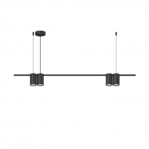 DK4061-BK Подвесной светильник ORBIT, IP20, 4xGU10 LED до 15 Вт, черный матовый, алюминий в Златоусте - zlatoust.ok-mebel.com | фото 3