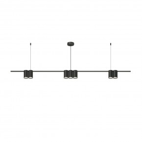 DK4063-BK Подвесной светильник ORBIT, IP20, 7xGU10 LED до 15 Вт, черный матовый, алюминий в Златоусте - zlatoust.ok-mebel.com | фото 3