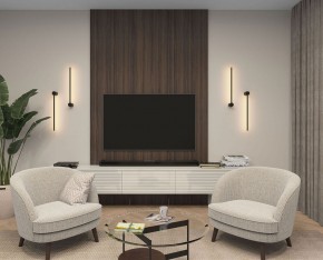 DK5010-BK Бра 600 мм, 3000К, IP20, 5 Вт, черный, алюминий в Златоусте - zlatoust.ok-mebel.com | фото 5
