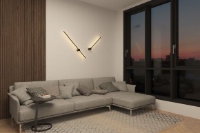 DK5010-BK Бра 600 мм, 3000К, IP20, 5 Вт, черный, алюминий в Златоусте - zlatoust.ok-mebel.com | фото 7