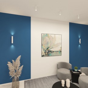 DK5022-WH Настенный светильник, IP20, до 15 Вт, LED, 2xGU10, белый, алюминий в Златоусте - zlatoust.ok-mebel.com | фото 5