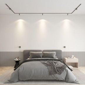 DK5072-DN Бра SHINE WALL со светодиодом, D104*H68, IP20, 3000К, 3W, RA?90, темный никель, алюминий в Златоусте - zlatoust.ok-mebel.com | фото 4