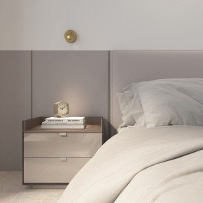 DK5072-SB Бра SHINE WALL со светодиодом, D104*H68, IP20, 3000К, 3W, RA?90, сатинированная латунь, алюминий в Златоусте - zlatoust.ok-mebel.com | фото 9