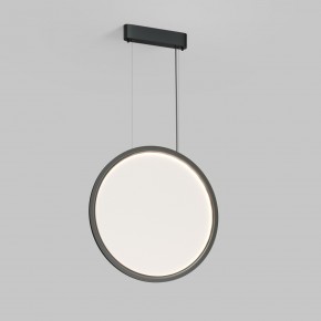 DK6606-BK Подвесной вертикальный светильник Veil со светодиодом H1700 d600 220V 48W 3000-6000K IP20 черный алюминий в Златоусте - zlatoust.ok-mebel.com | фото 3