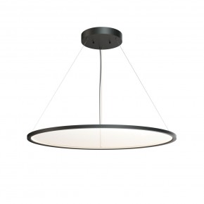DK6620-BK Подвесной горизонтальный светильник Veil со светодиодом H900 d1000 220V 82W 3000-6000K IP20 черный алюминий в Златоусте - zlatoust.ok-mebel.com | фото 4