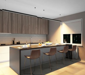 DK9153-BK Линейный светильник 42W 1500mm 3000K, черный в Златоусте - zlatoust.ok-mebel.com | фото 7