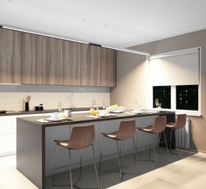 DK9154-WH Линейный светильник 42W 1500mm 4000K, белый в Златоусте - zlatoust.ok-mebel.com | фото
