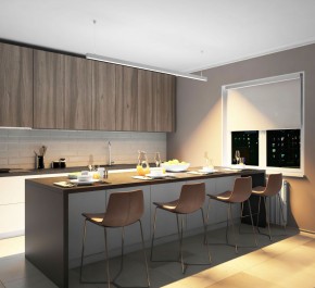 DK9203-WH Линейный светильник 52W 2000mm 3000K, белый в Златоусте - zlatoust.ok-mebel.com | фото 4