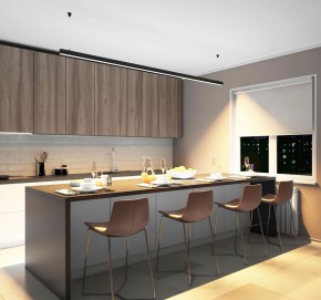 DK9253-BK Линейный светильник 62W 2500mm 3000K, черный в Златоусте - zlatoust.ok-mebel.com | фото 5