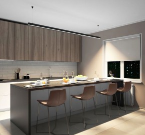 DK9254-BK Линейный светильник 62W 2500mm 4000K, черный в Златоусте - zlatoust.ok-mebel.com | фото 5