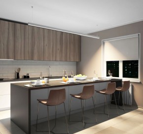 DK9254-WH Линейный светильник 62W 2500mm 4000K, белый в Златоусте - zlatoust.ok-mebel.com | фото 4