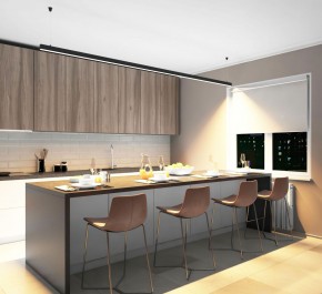 DK9303-BK Линейный светильник 72W 3000mm 3000K, черный в Златоусте - zlatoust.ok-mebel.com | фото 5