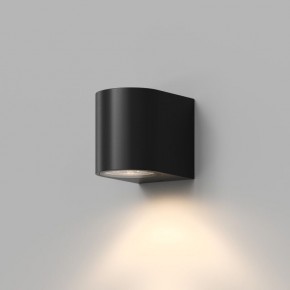 DK9790-BK Настенный уличный светильник NARVIK, IP44, GU10 LED, до 15 Вт, черный, алюминий в Златоусте - zlatoust.ok-mebel.com | фото