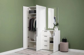 ЭЙР прихожая (модульная) Белый Шагрень в Златоусте - zlatoust.ok-mebel.com | фото 24