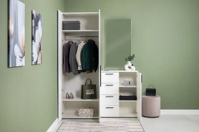 ЭЙР прихожая (модульная) Белый Шагрень в Златоусте - zlatoust.ok-mebel.com | фото 25