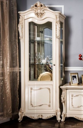Гостиная Джоконда 1+ТВ+1 (крем глянец) в Златоусте - zlatoust.ok-mebel.com | фото 3