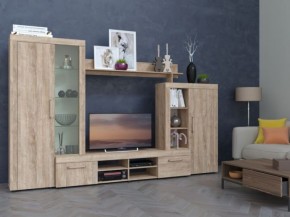 Гостиная МИРАЖ-1 (Дуб баррик) в Златоусте - zlatoust.ok-mebel.com | фото