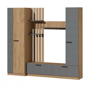 Гостиная Юджи (Дуб Крафт золотой/Графит) в Златоусте - zlatoust.ok-mebel.com | фото 2