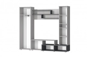 Гостиная Юна (Анкор светлый/Графит) в Златоусте - zlatoust.ok-mebel.com | фото 2