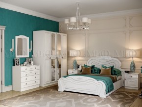АЛЕКСАНДРИНА Комод (Белый глянец холодный/Белый) в Златоусте - zlatoust.ok-mebel.com | фото 2