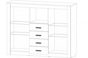 РИВЬЕРА Комод большой в Златоусте - zlatoust.ok-mebel.com | фото 2