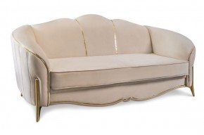 Комплект мягкой мебели Lara 3-1-1 с раскладным механизмом (бежевый/золото) в Златоусте - zlatoust.ok-mebel.com | фото 2