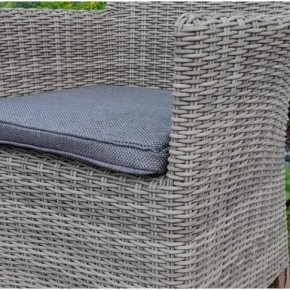 Комплект плетеной мебели AM-395C/T395 Grey 4Pcs (4+1) в Златоусте - zlatoust.ok-mebel.com | фото 3