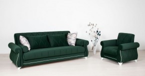 Комплект Роуз ТД 411 диван-кровать + кресло + комплект подушек в Златоусте - zlatoust.ok-mebel.com | фото