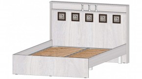 КОСТА-РИКА Кровать 1400 с основанием (анкор светлый) в Златоусте - zlatoust.ok-mebel.com | фото