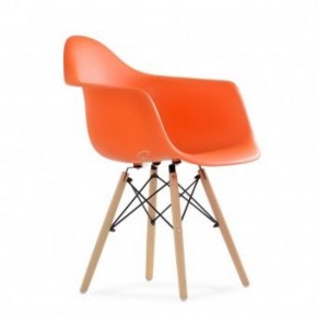 Кресло Barneo N-14 WoodMold оранжевый в Златоусте - zlatoust.ok-mebel.com | фото