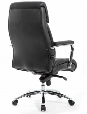 Кресло BRABIX PREMIUM "Phaeton EX-502" (кожа с компаньоном, хром, черное) 530882 в Златоусте - zlatoust.ok-mebel.com | фото 4