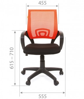 Кресло для оператора CHAIRMAN 696 black (ткань TW-11/сетка TW-01) в Златоусте - zlatoust.ok-mebel.com | фото 4