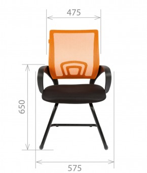 Кресло для оператора CHAIRMAN 696 V (ткань TW-11/сетка TW-01) в Златоусте - zlatoust.ok-mebel.com | фото 5
