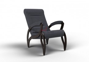 Кресло для отдыха Зельден 20-Т-ГР (ткань/венге) ГРАФИТ в Златоусте - zlatoust.ok-mebel.com | фото