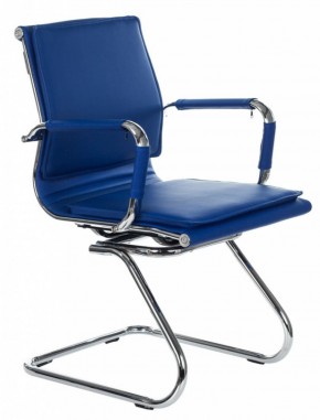 Кресло для посетителя Бюрократ CH-993-Low-V/blue синий в Златоусте - zlatoust.ok-mebel.com | фото
