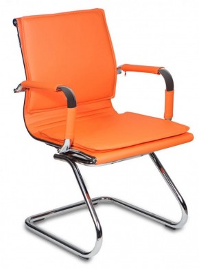 Кресло для посетителя Бюрократ CH-993-Low-V/orange оранжевый в Златоусте - zlatoust.ok-mebel.com | фото