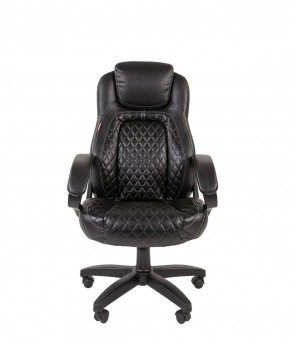 Кресло для руководителя  CHAIRMAN 432 (Экокожа черная) в Златоусте - zlatoust.ok-mebel.com | фото 2